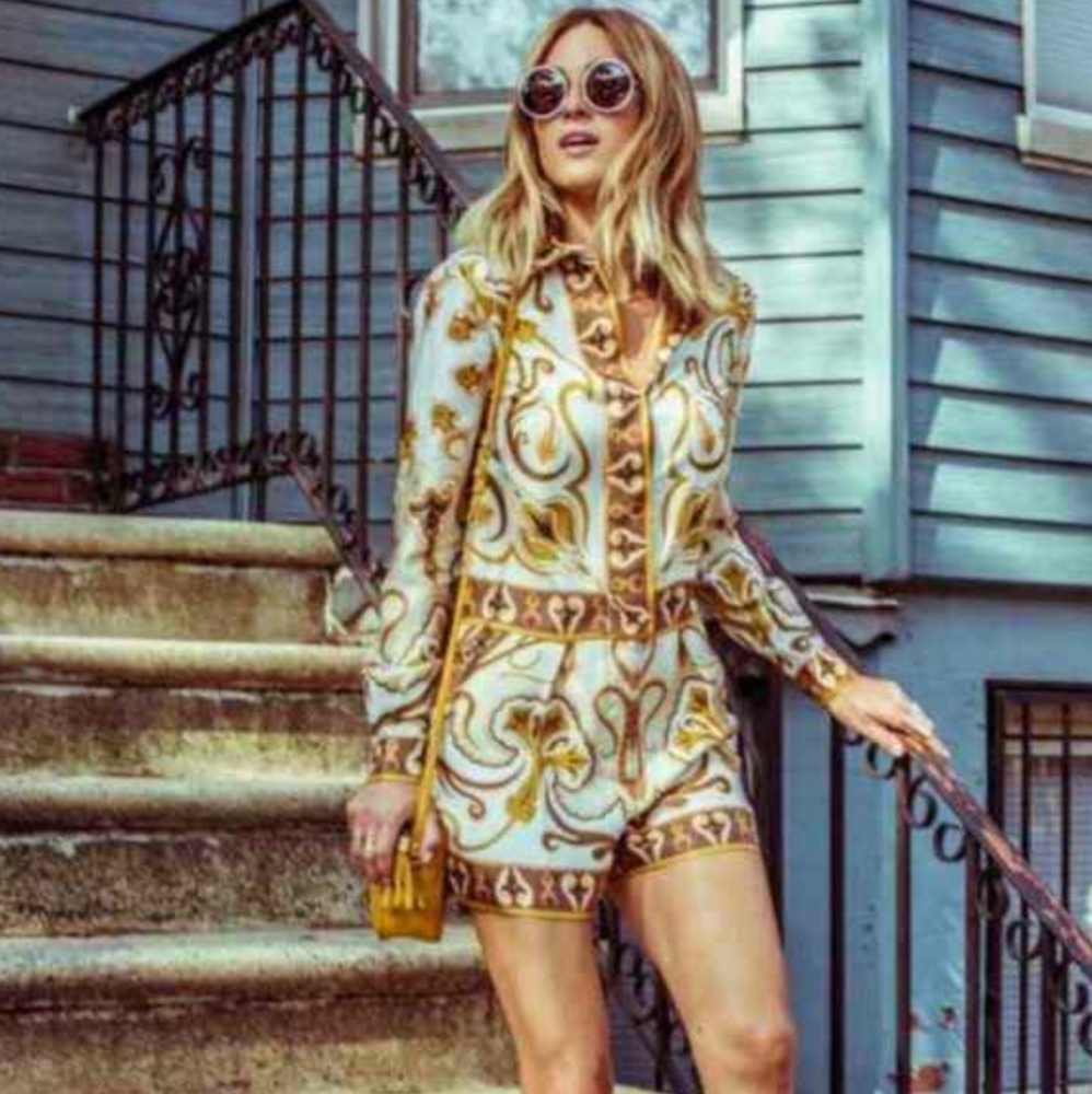 RACHEL ZOE Christine romper